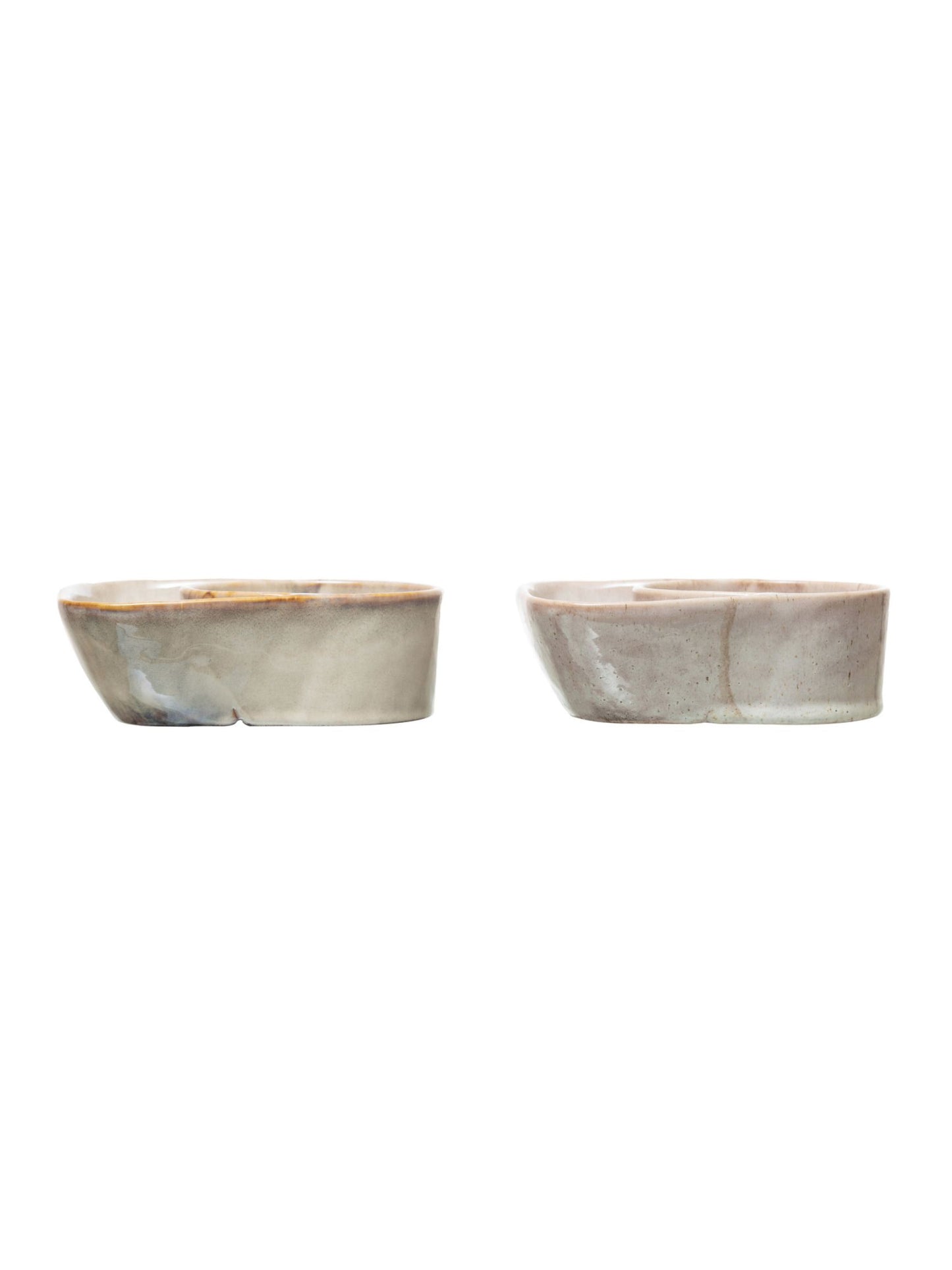 Stoneware Cracker and Soup Bowl