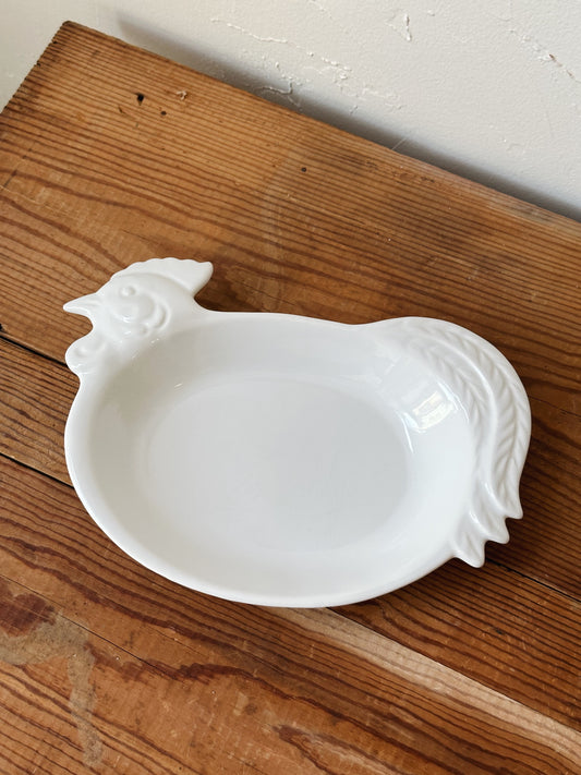 Vintage Chicken Plate