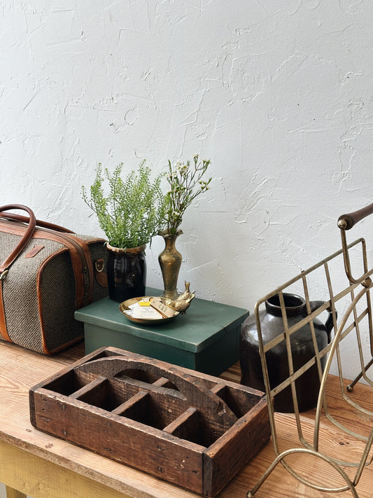Vintage Reclaimed Wood Caddy