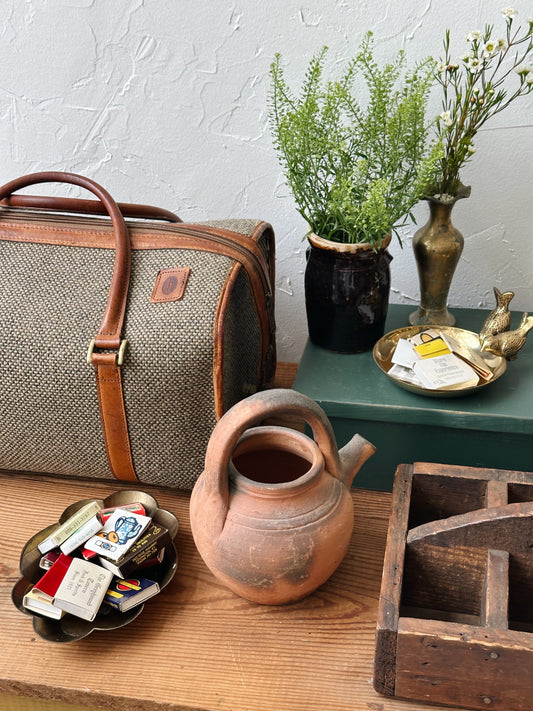 Vintage Double Bird Brass Tray
