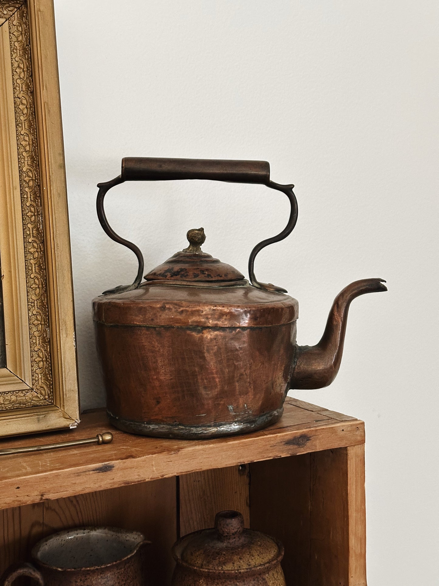 Vintage Copper Teapot