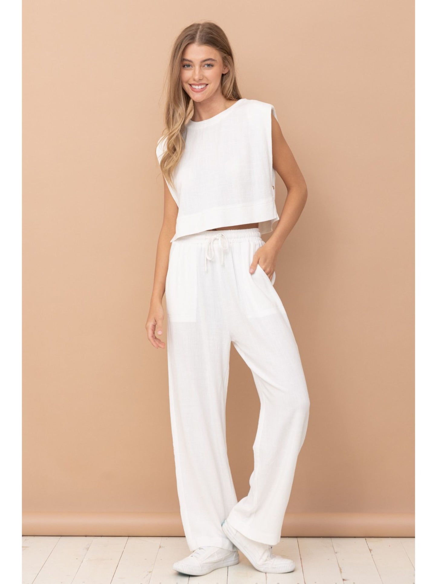 Wallis Bottoms - White