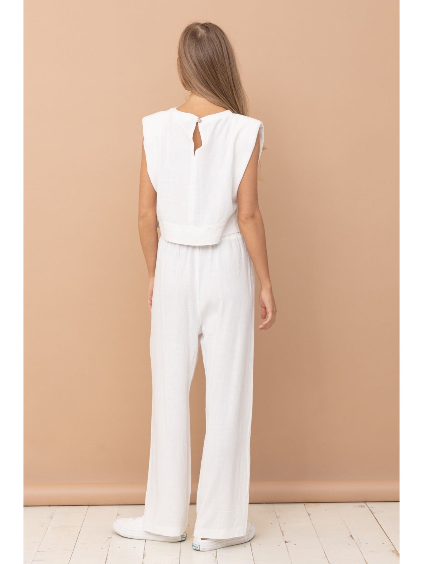 Wallis Bottoms - White
