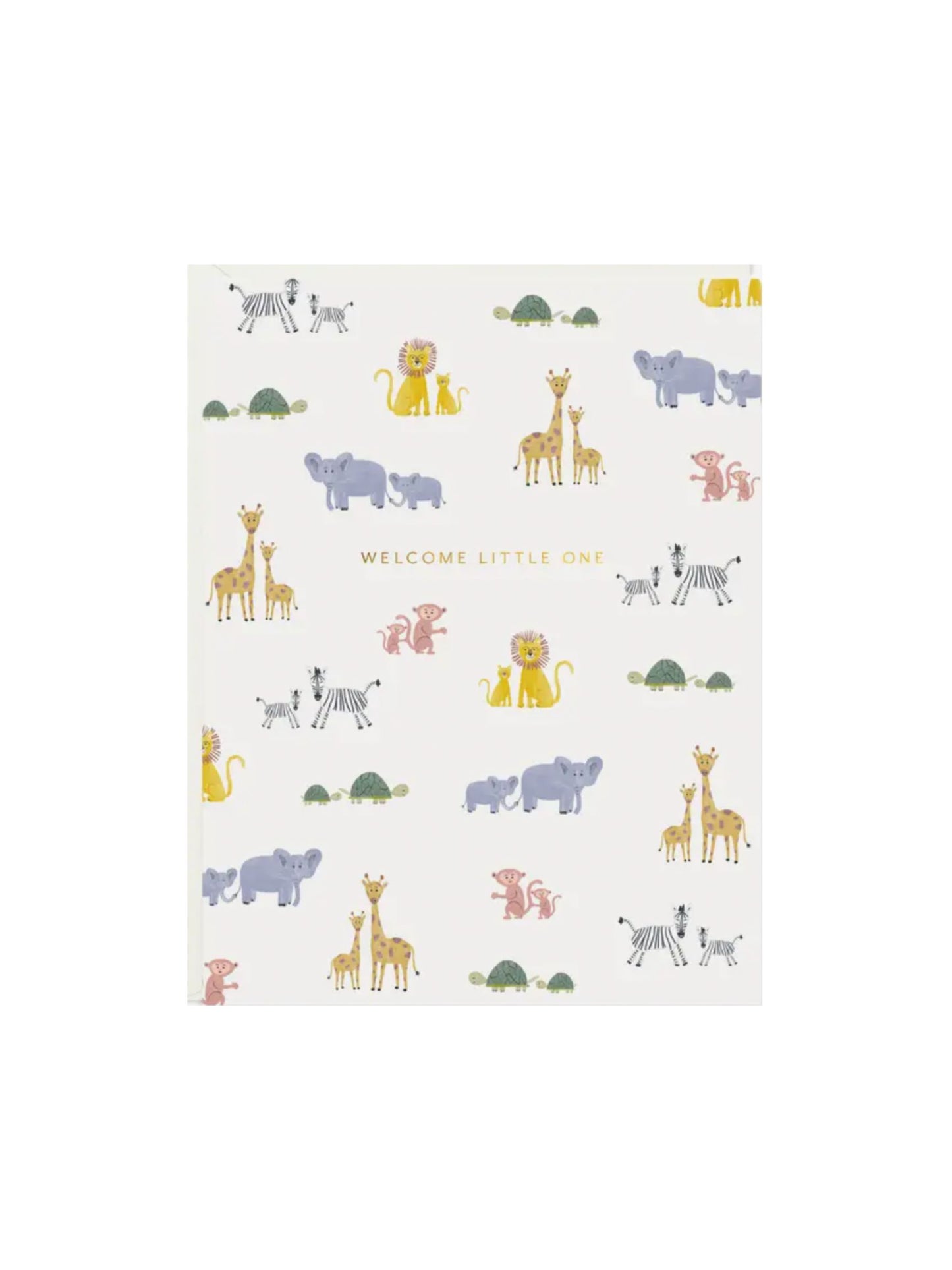 Welcome Babies Animal Card