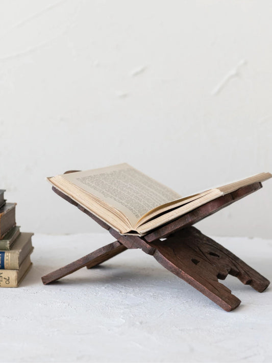 Reclaimed Wood Book Holder