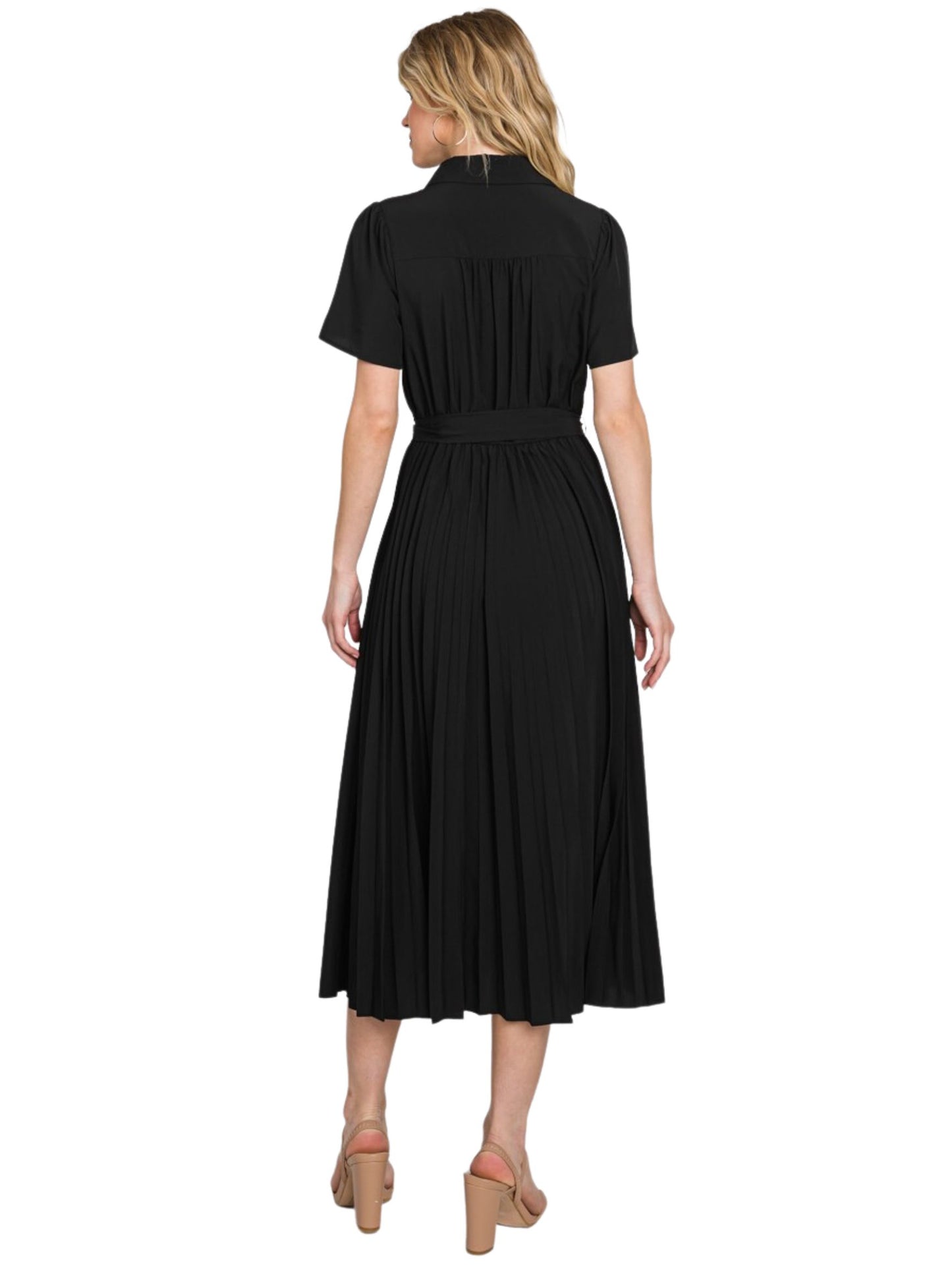 Riley Pleated Dress