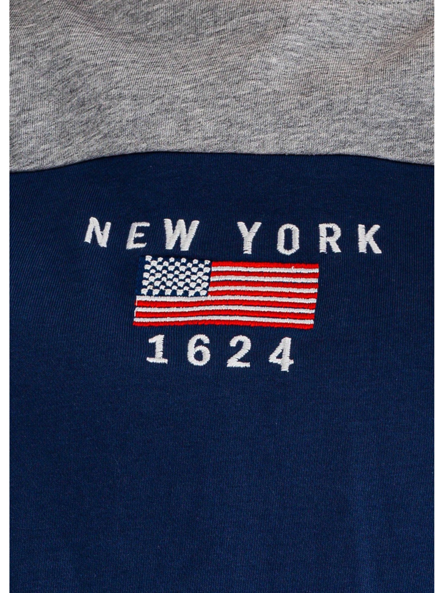 New York Colorblock Oversized Top