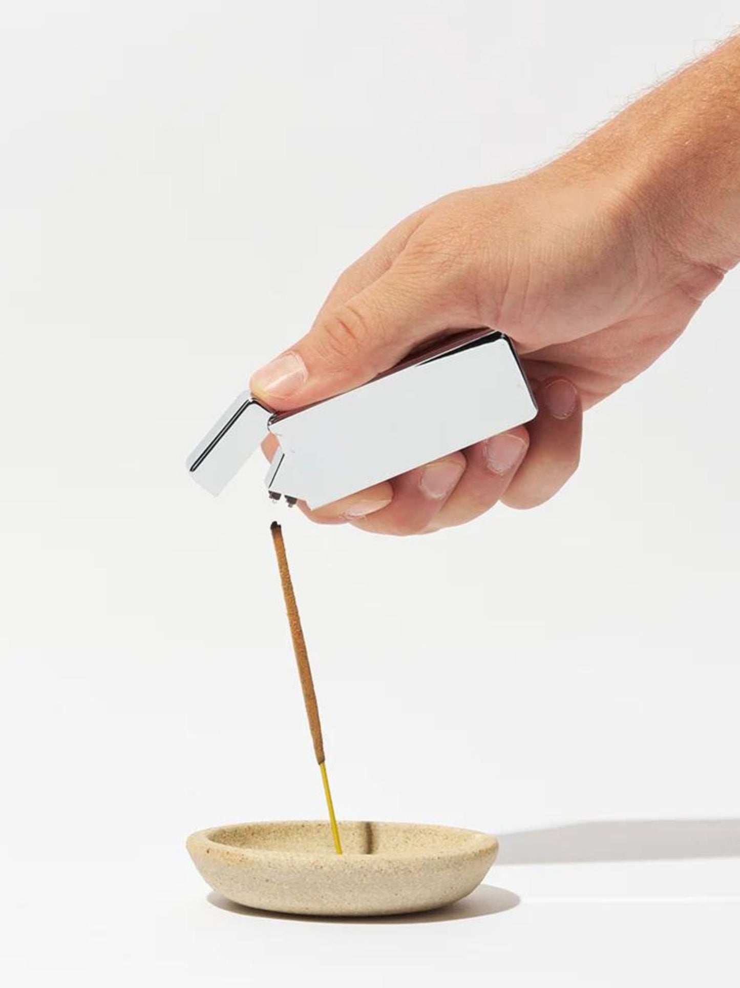 Silver - Slim Double Arc Lighter