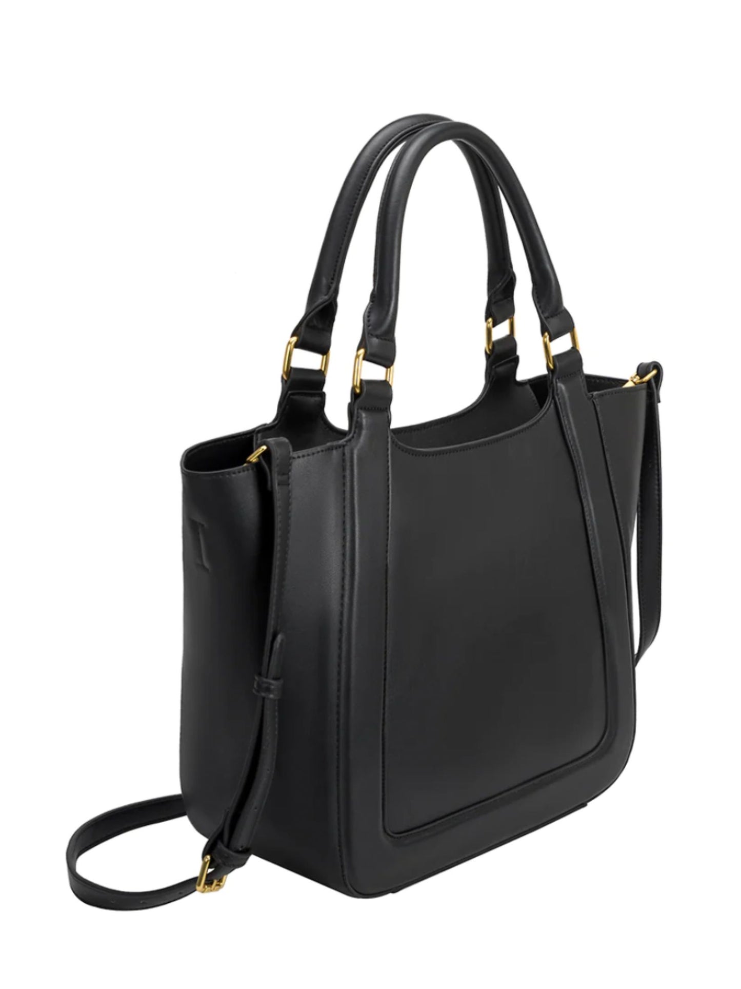 Michelle Black Recycled Vegan Tote Bag
