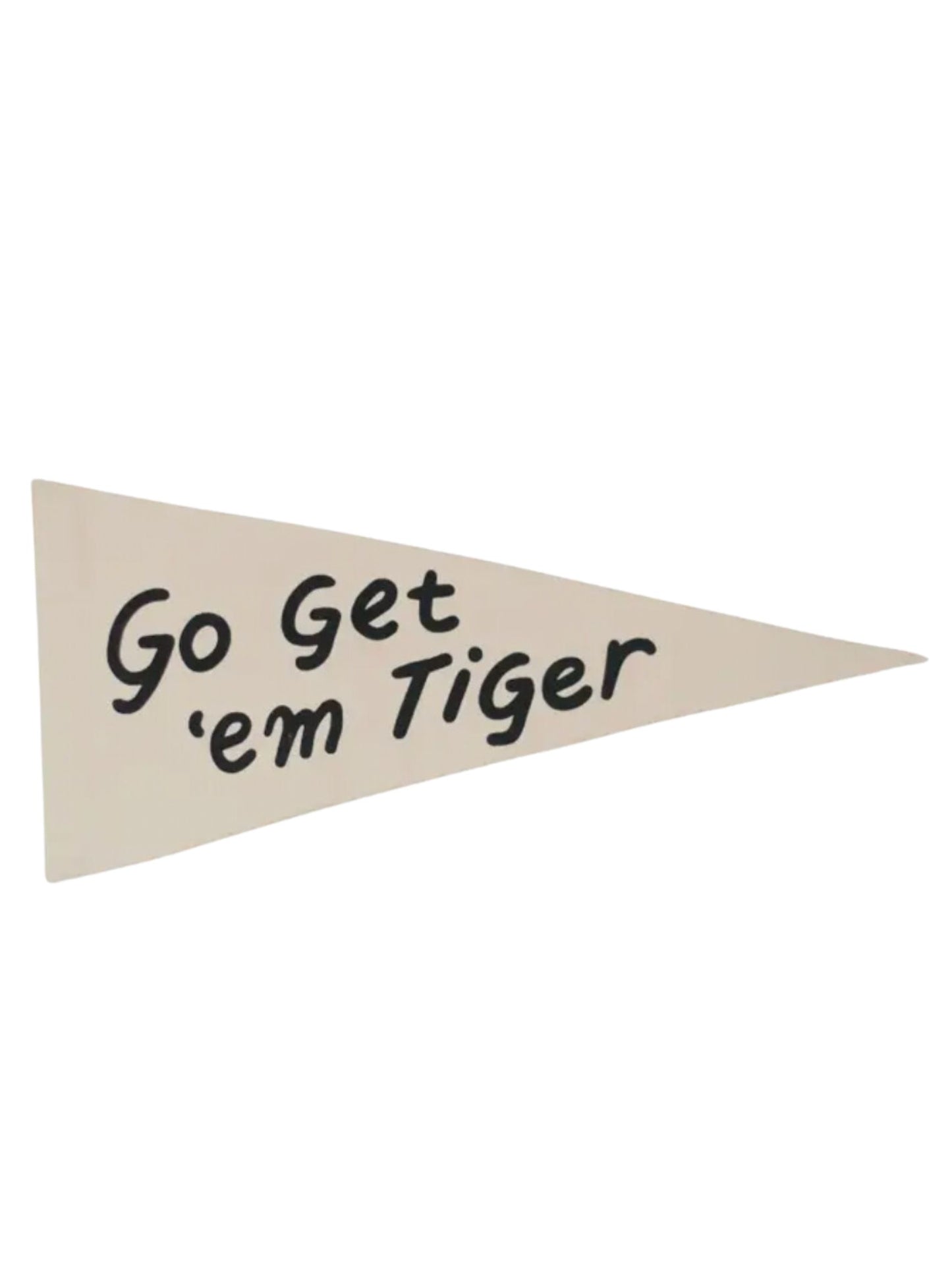 Go Get 'Em Tiger Pennant