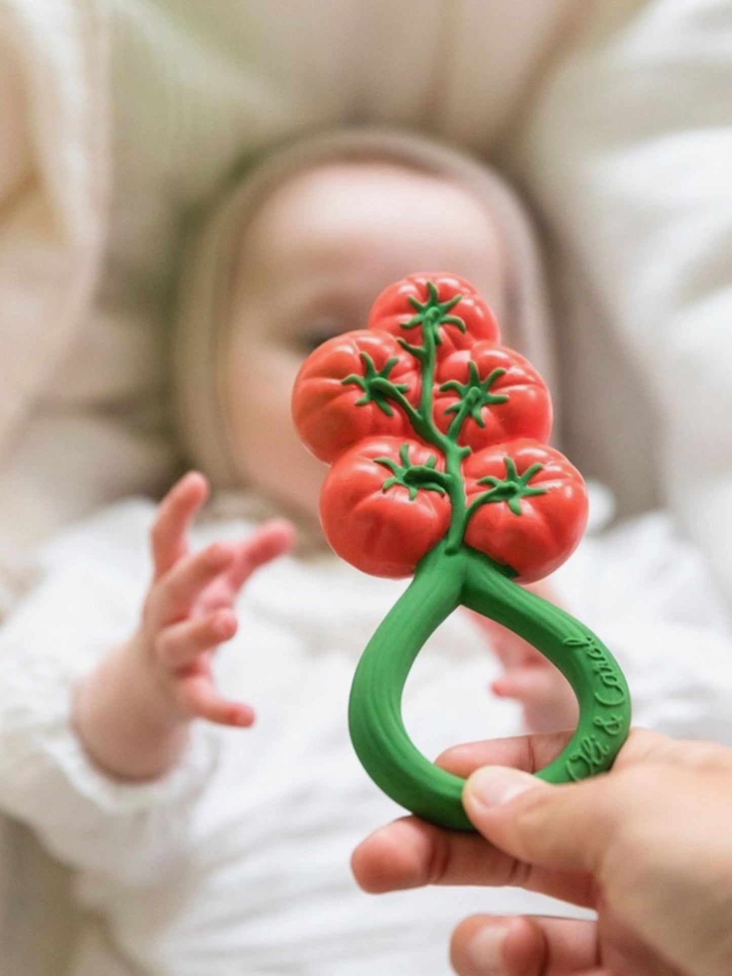Tomato Rattle Toy