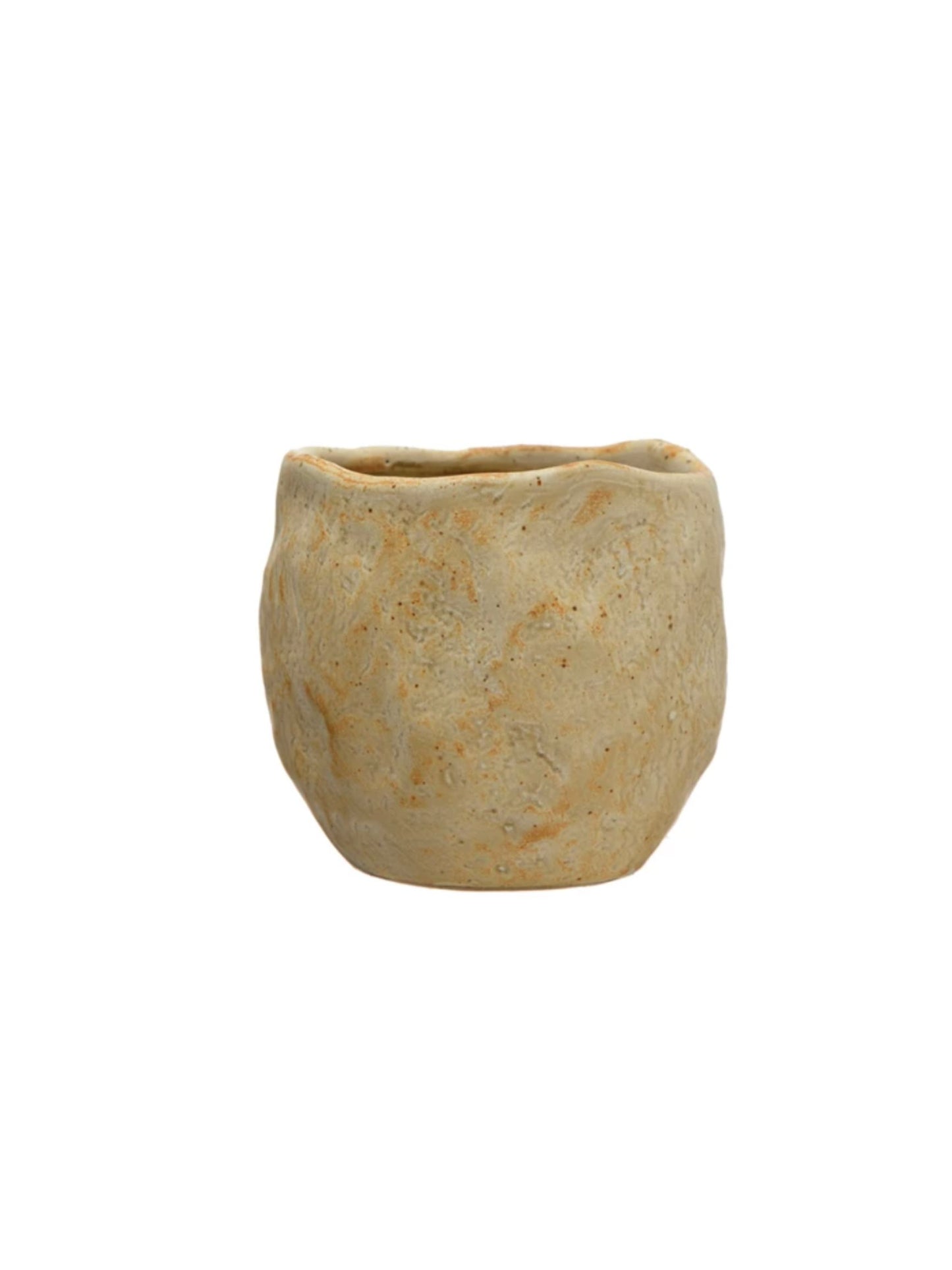 Tan 8 oz. Stoneware Cup