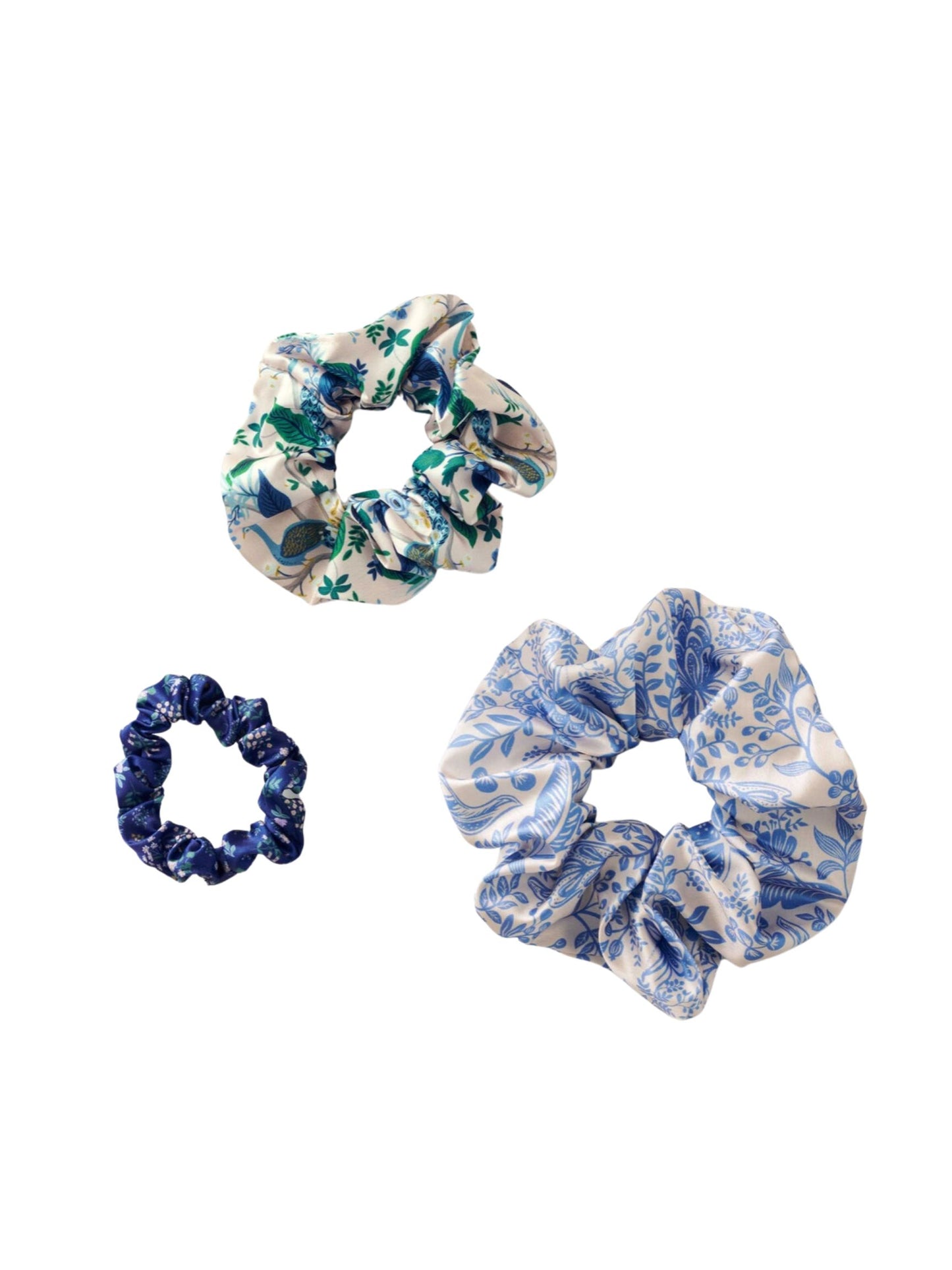 Peacock Scrunchie Set