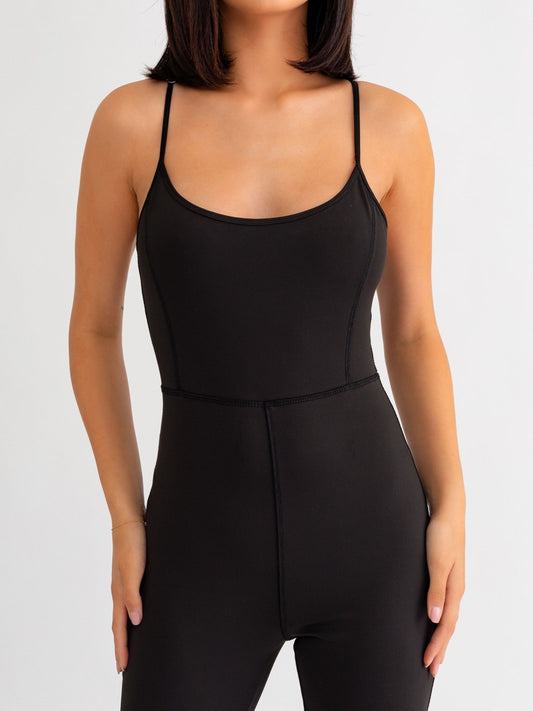 Jodie Black Athletic Bodysuit