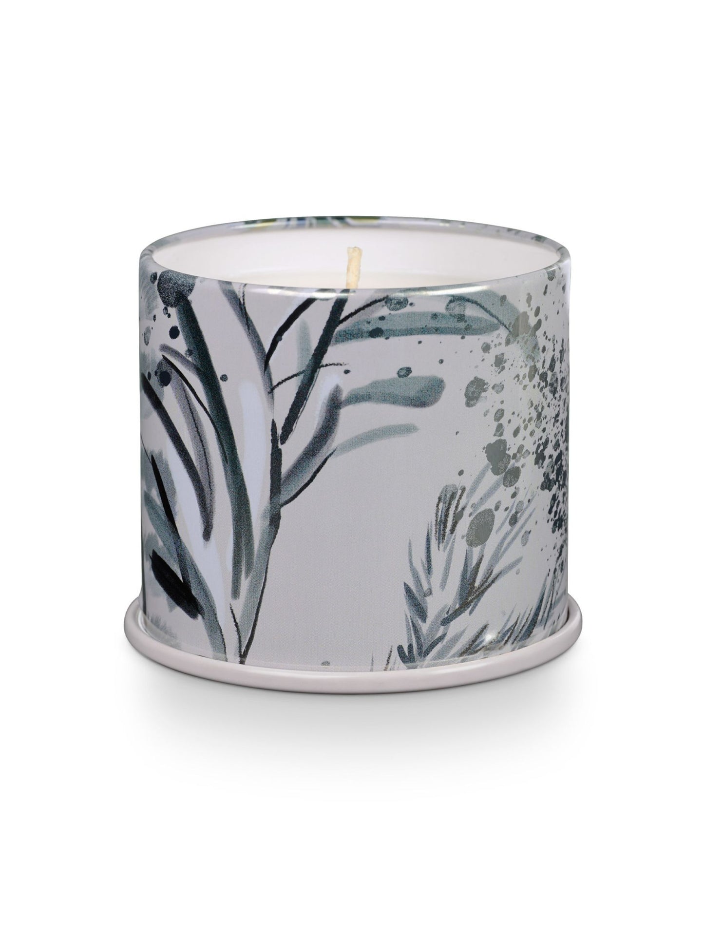 Winter White Large Tin Candle