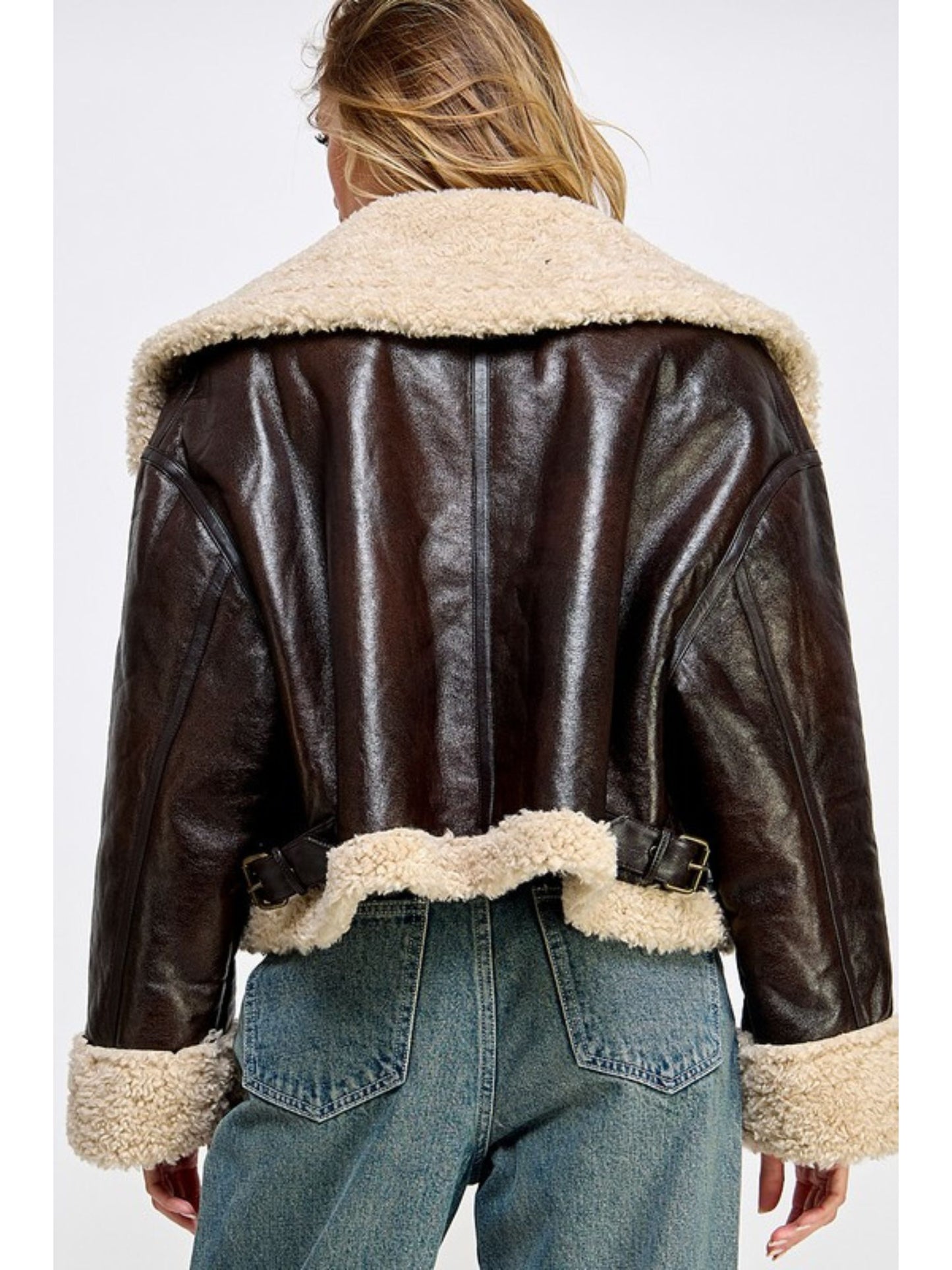 Brooke Faux Shearling Jacket
