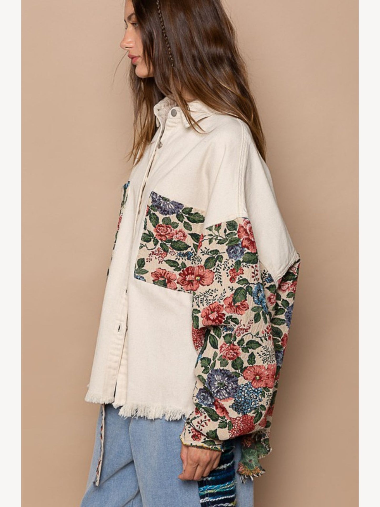 Evangeline Jacquard Shacket