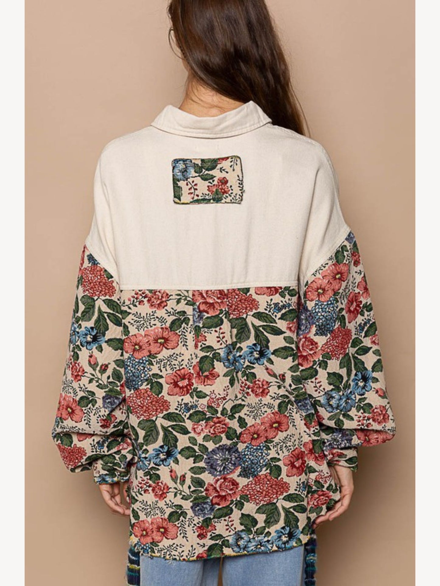 Evangeline Jacquard Shacket