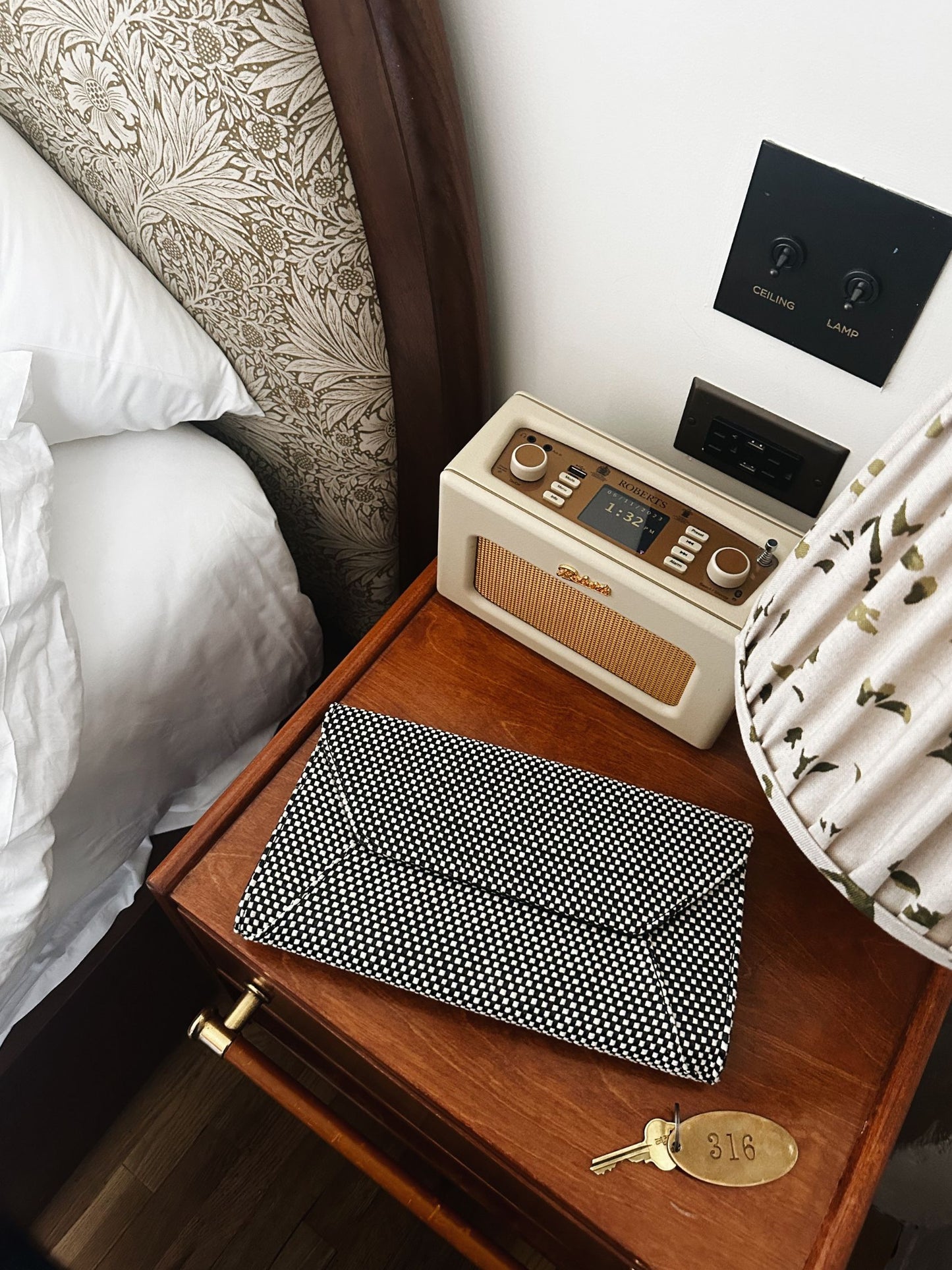 Woven Dakota Clutch