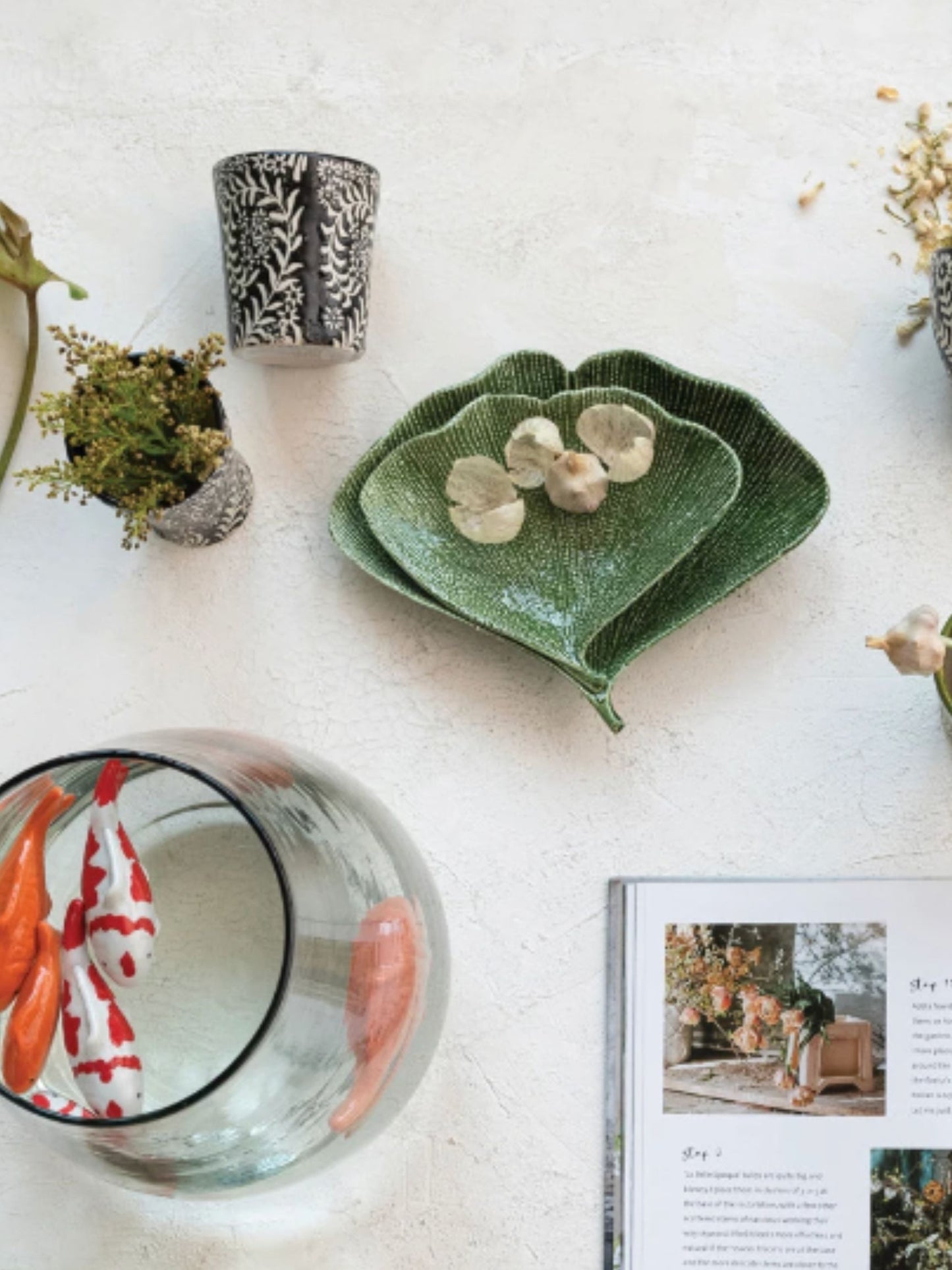 Gingko Leaf Shaped Plate