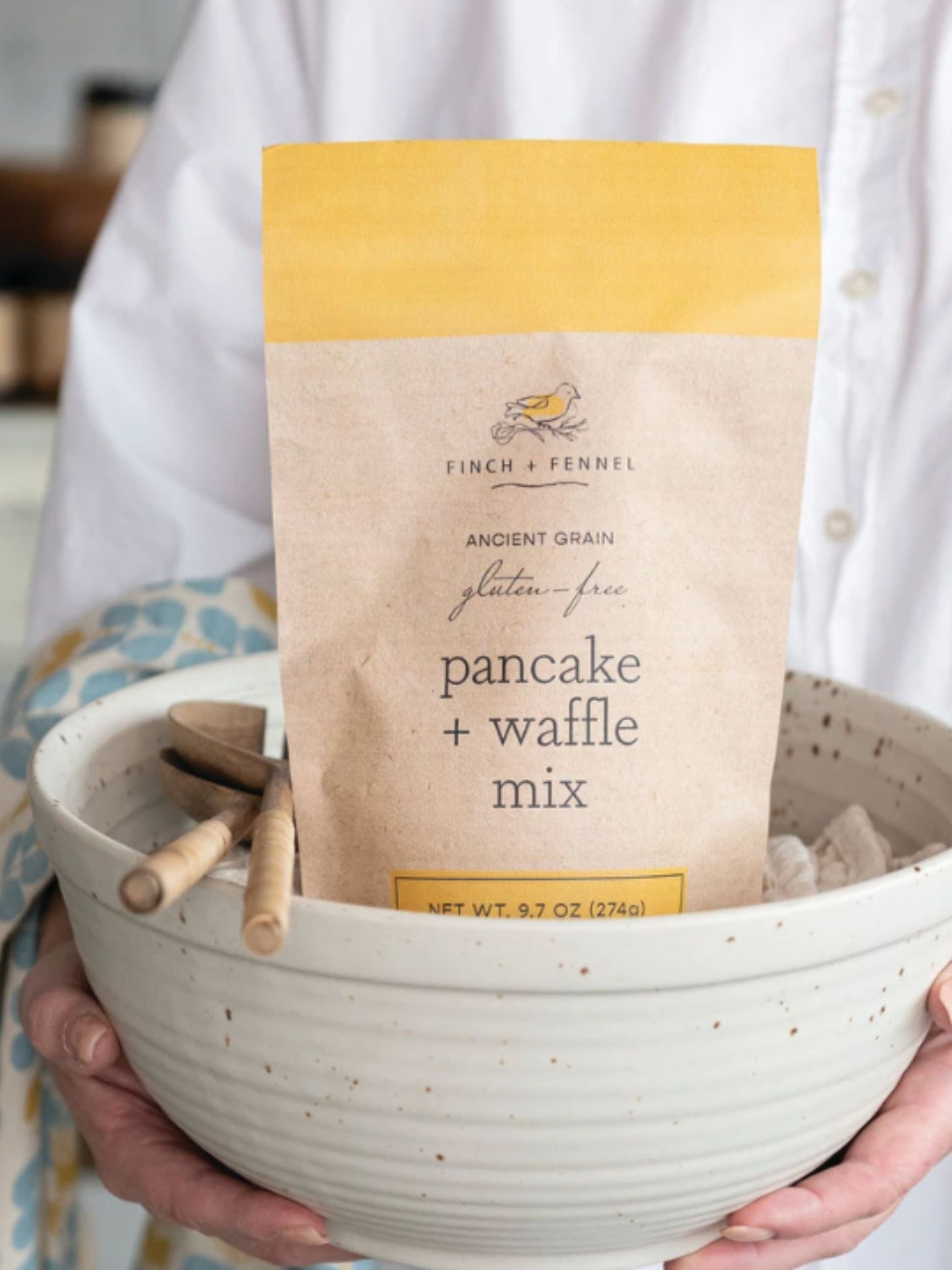 Gluten-Free Ancient Grain Pancake + Waffle Mix