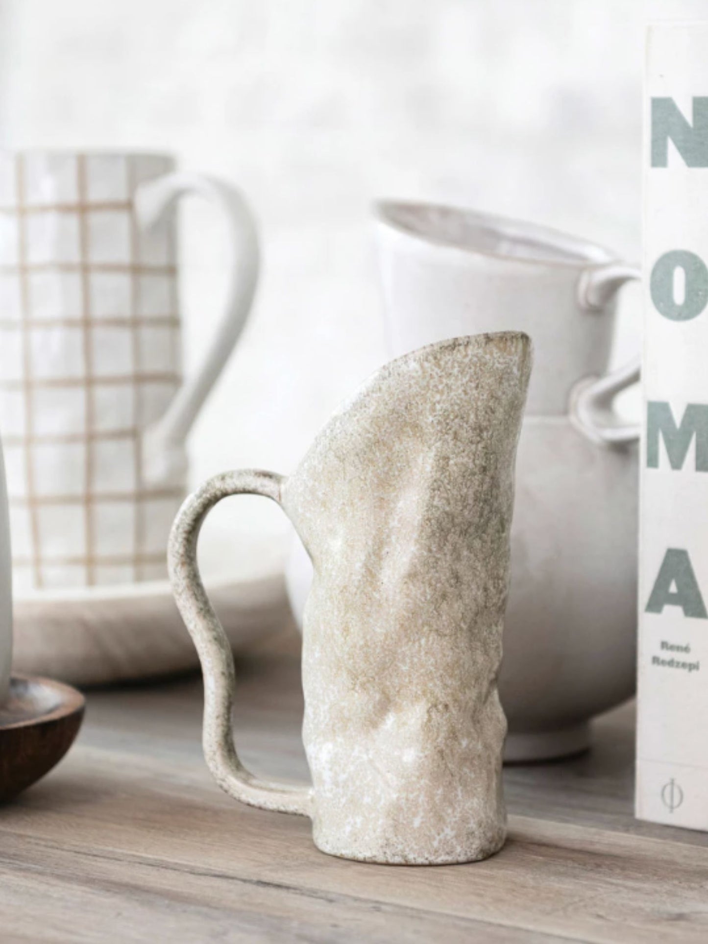 Organic Shaped Pitcher