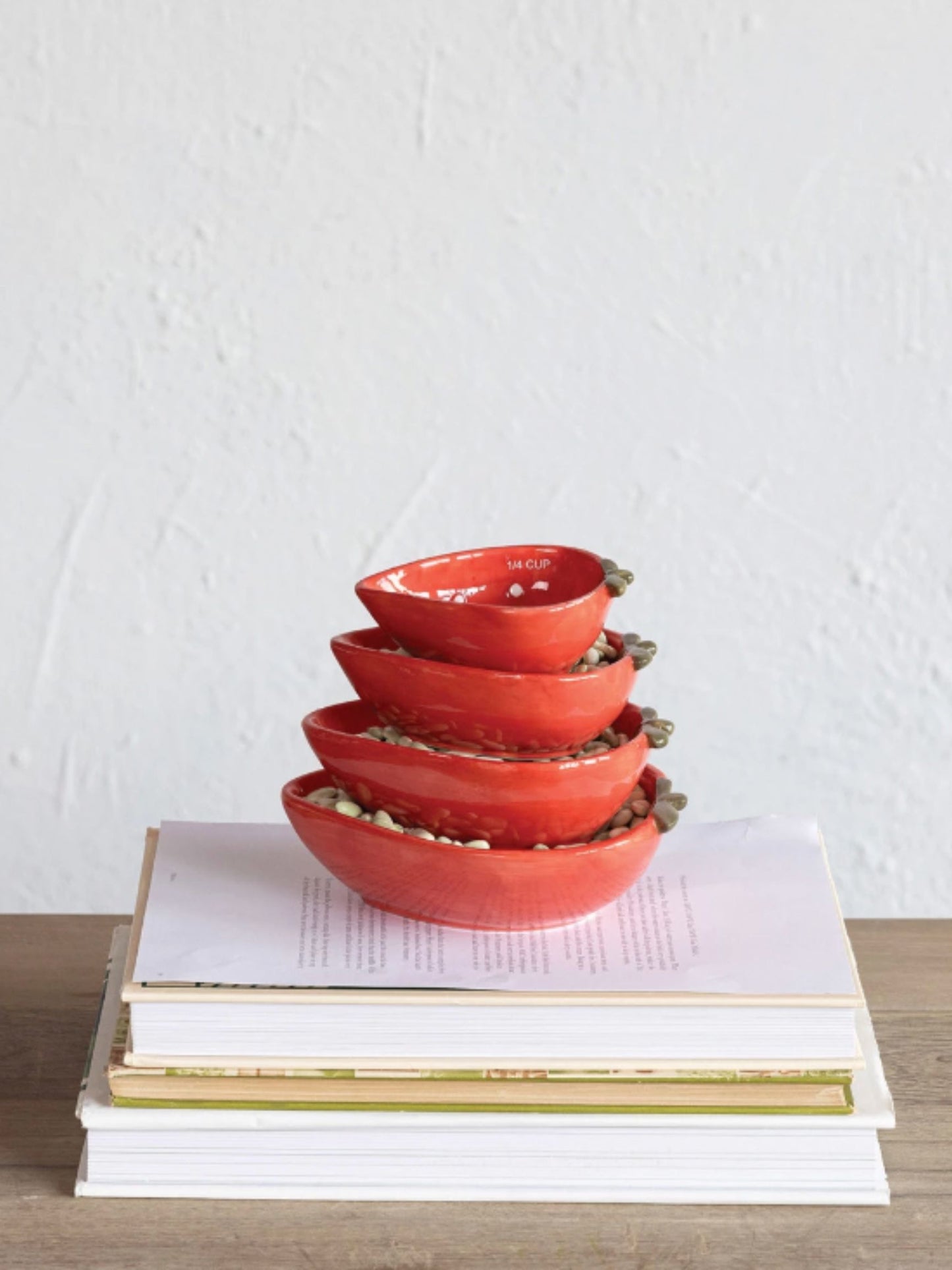 Strawberry Shaped Measuring Cups