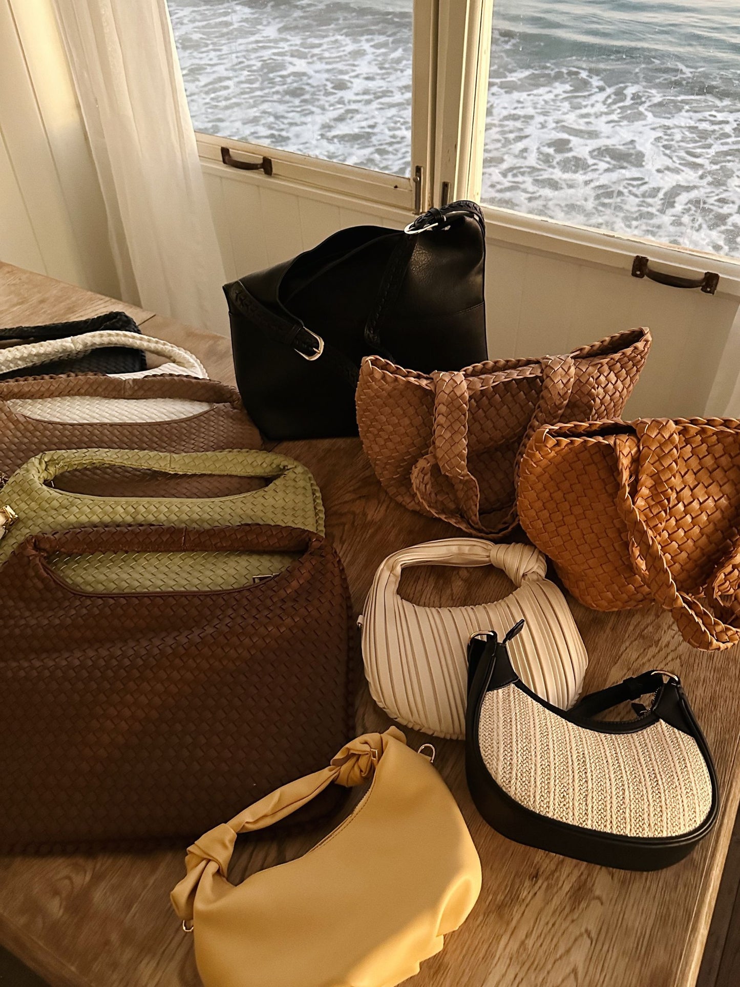 Seaside Woven Tote