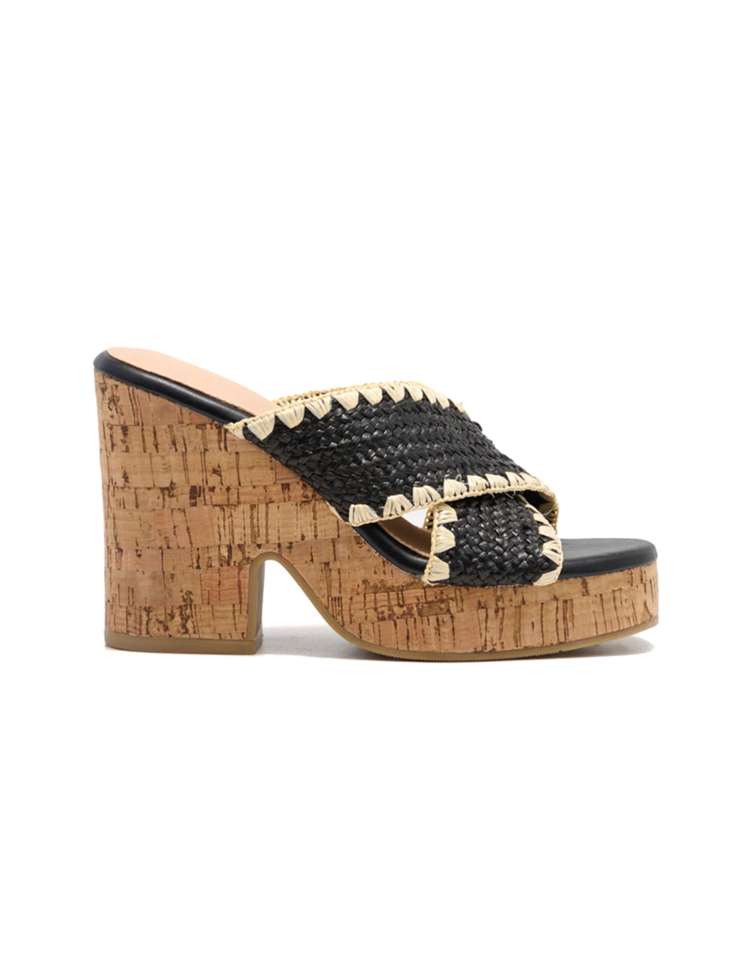 Pacific Cork Heeled Sandals