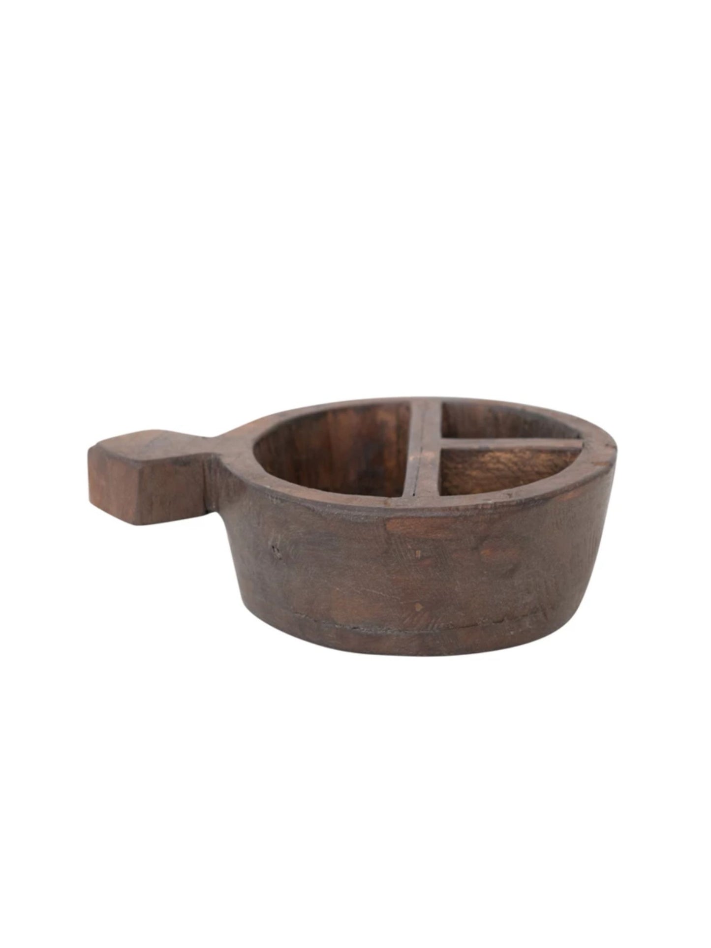 Decorative Reclaimed Wood Vintage Reproduction Spice Container
