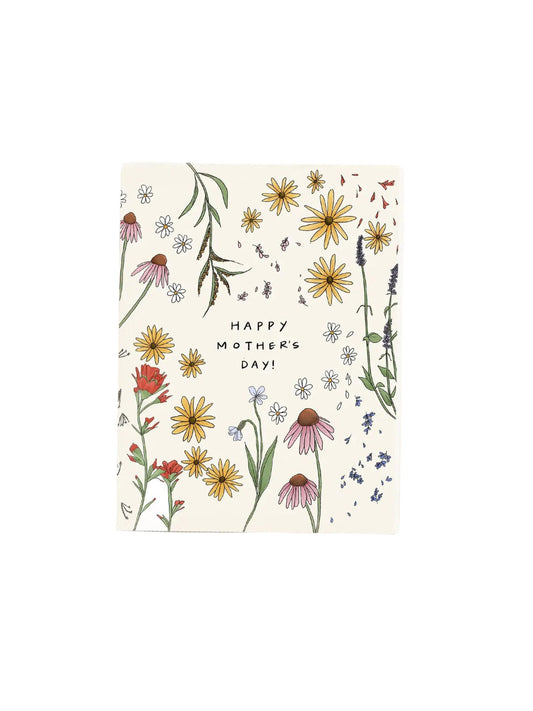 Wildflower Mother's Day Card
