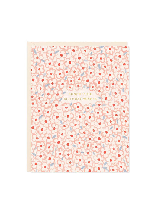 Bunches Birthday Wishes Card