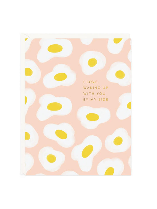 Eggs With You Card