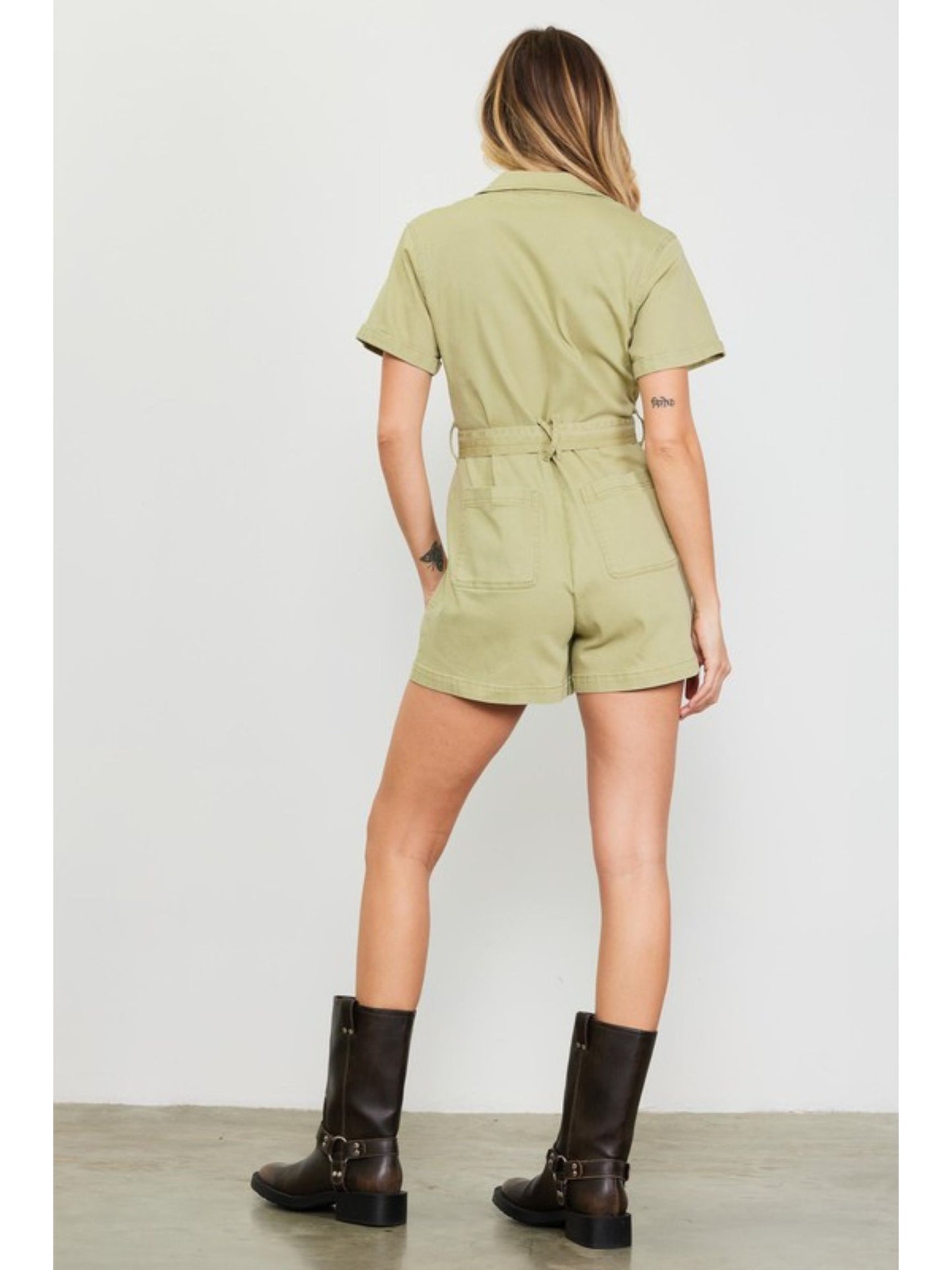 Sweet Pea Utility Romper