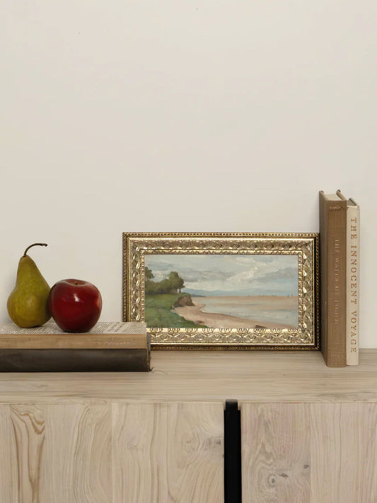 Beach Near Etretat Framed Picture