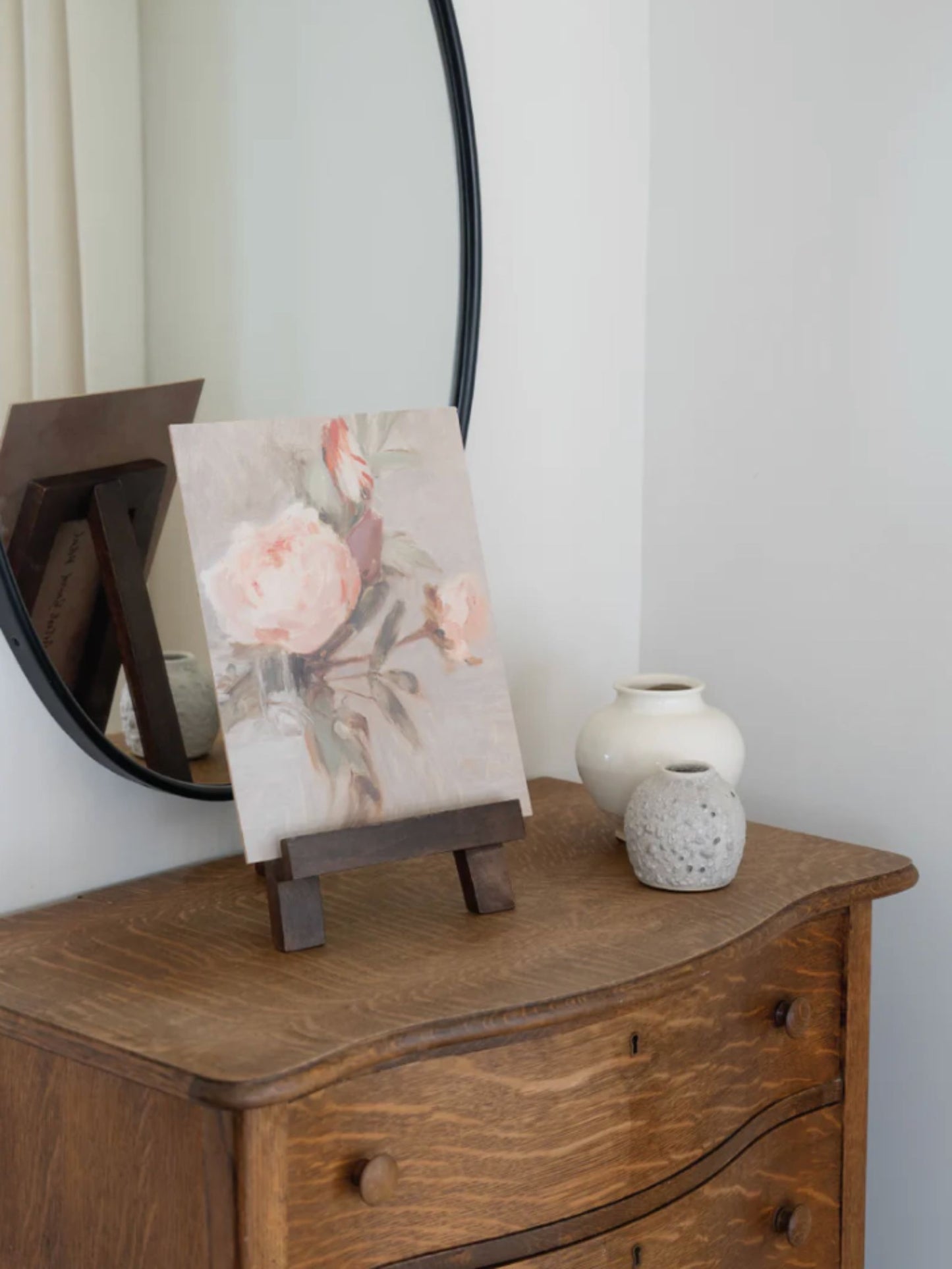 Light Pink Roses Artist Board