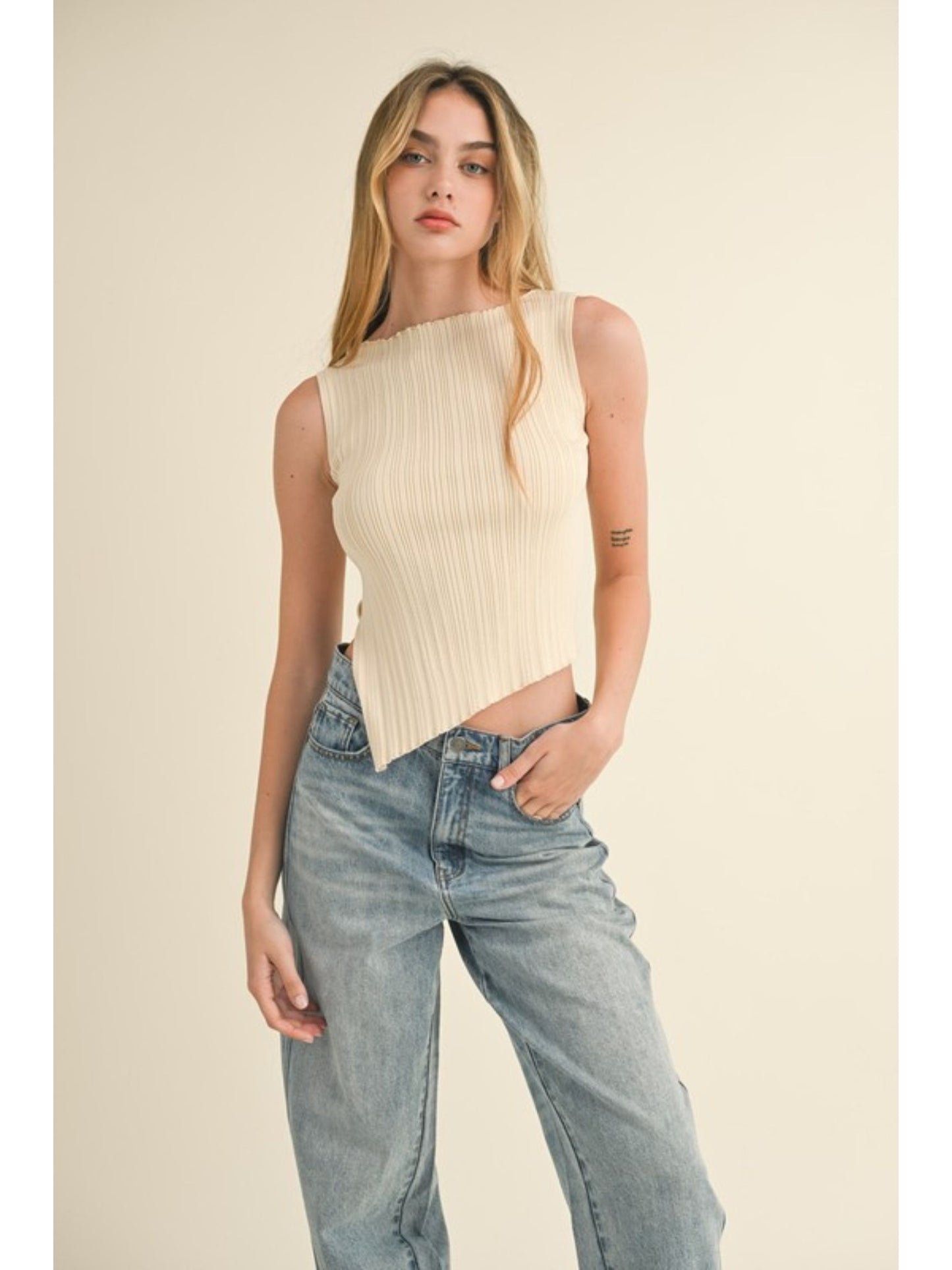 Celina Asymmetrical Top