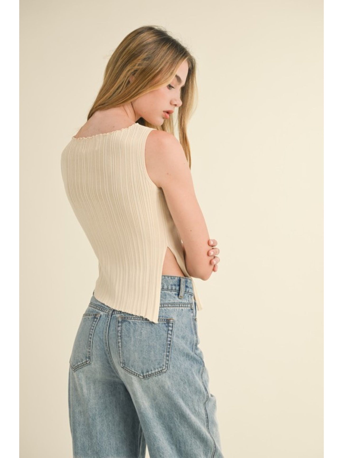 Celina Asymmetrical Top