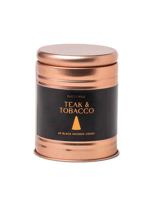 Incense Cones - Teak & Tobacco