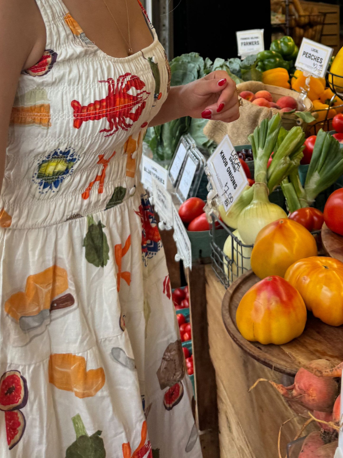 Bon Appetit Smocked Dress