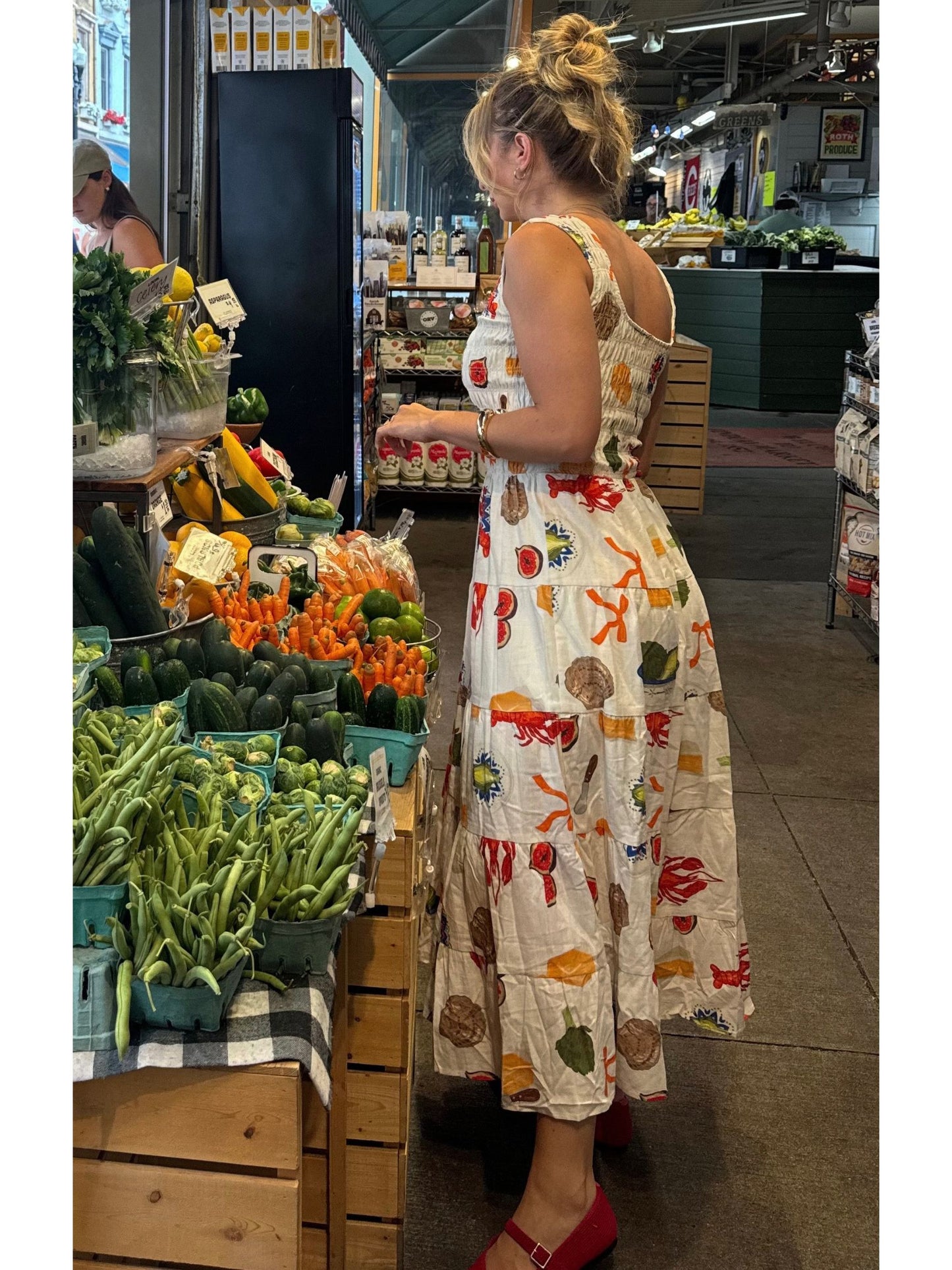 Bon Appetit Smocked Dress