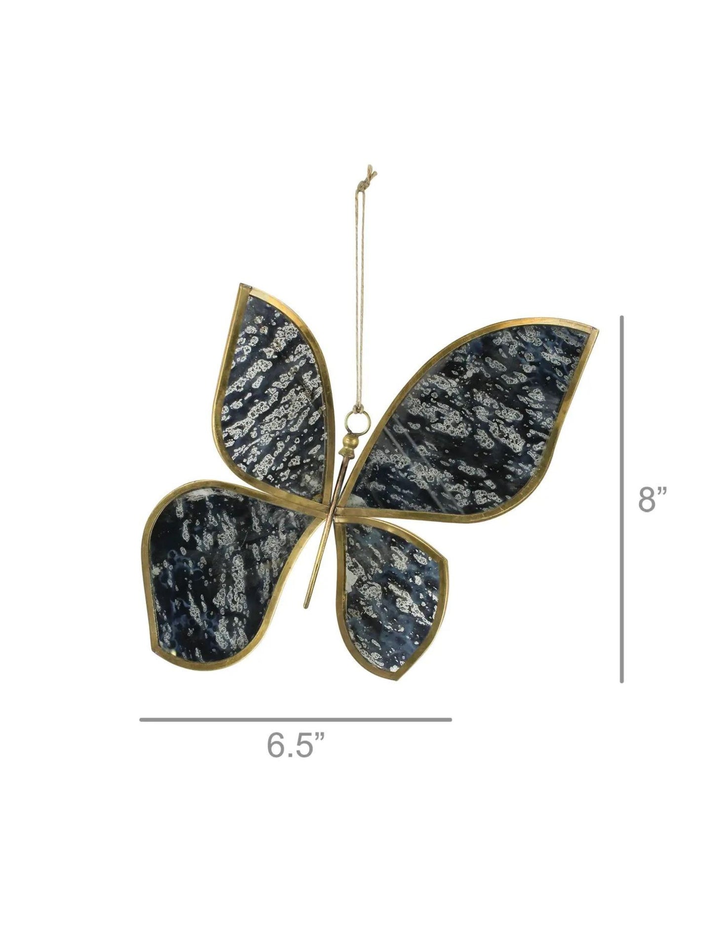 Leaded Glass Butterfly