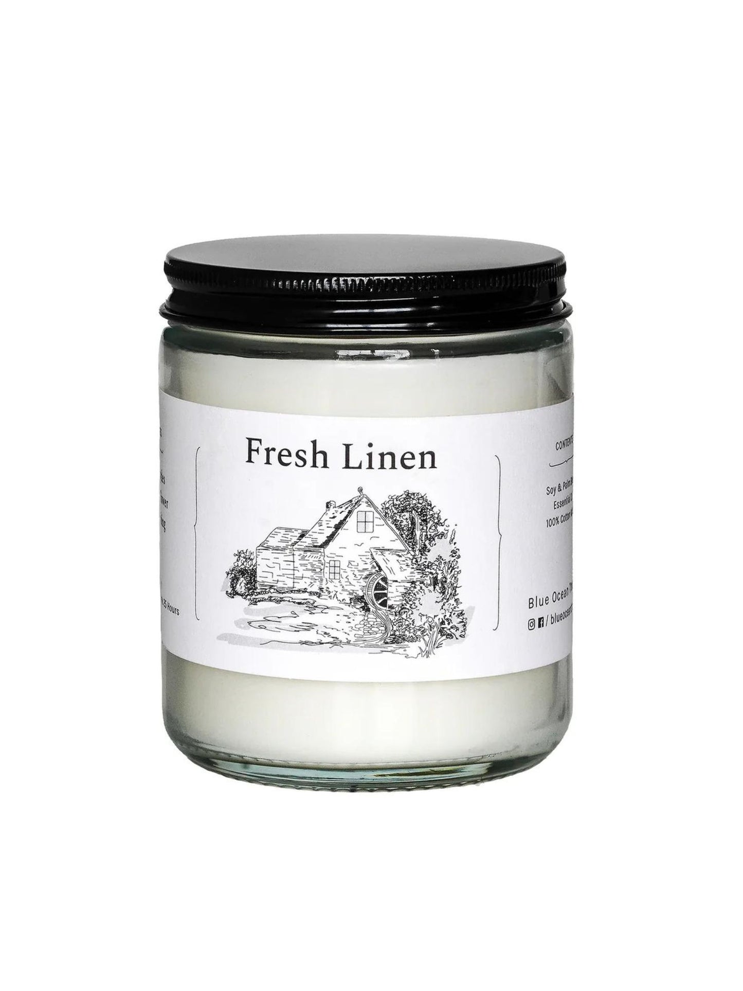 Fresh Linen Jar Candle