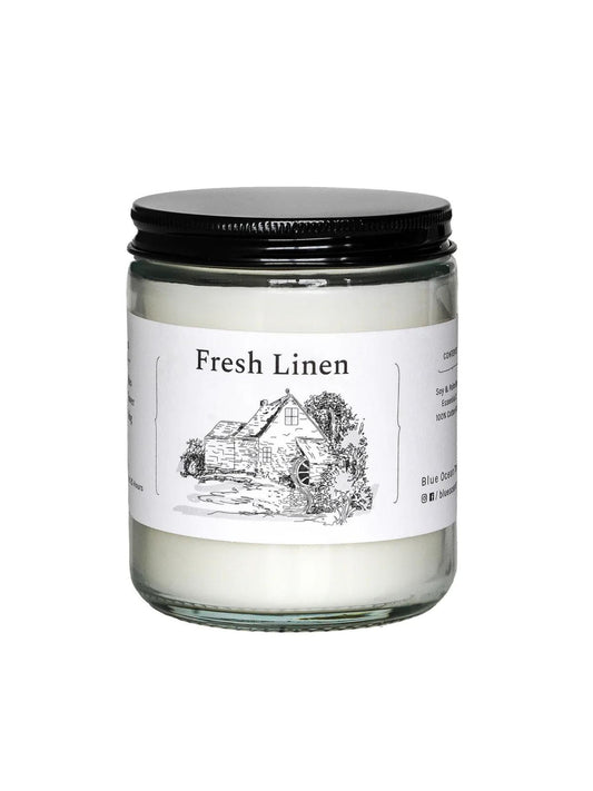 Fresh Linen Jar Candle