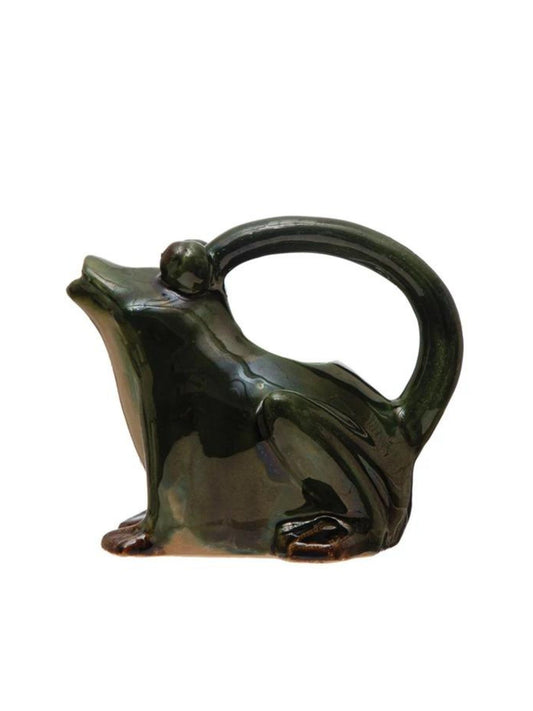 32 oz. Stoneware Frog Watering Pitcher (Pick-Up ONLY)