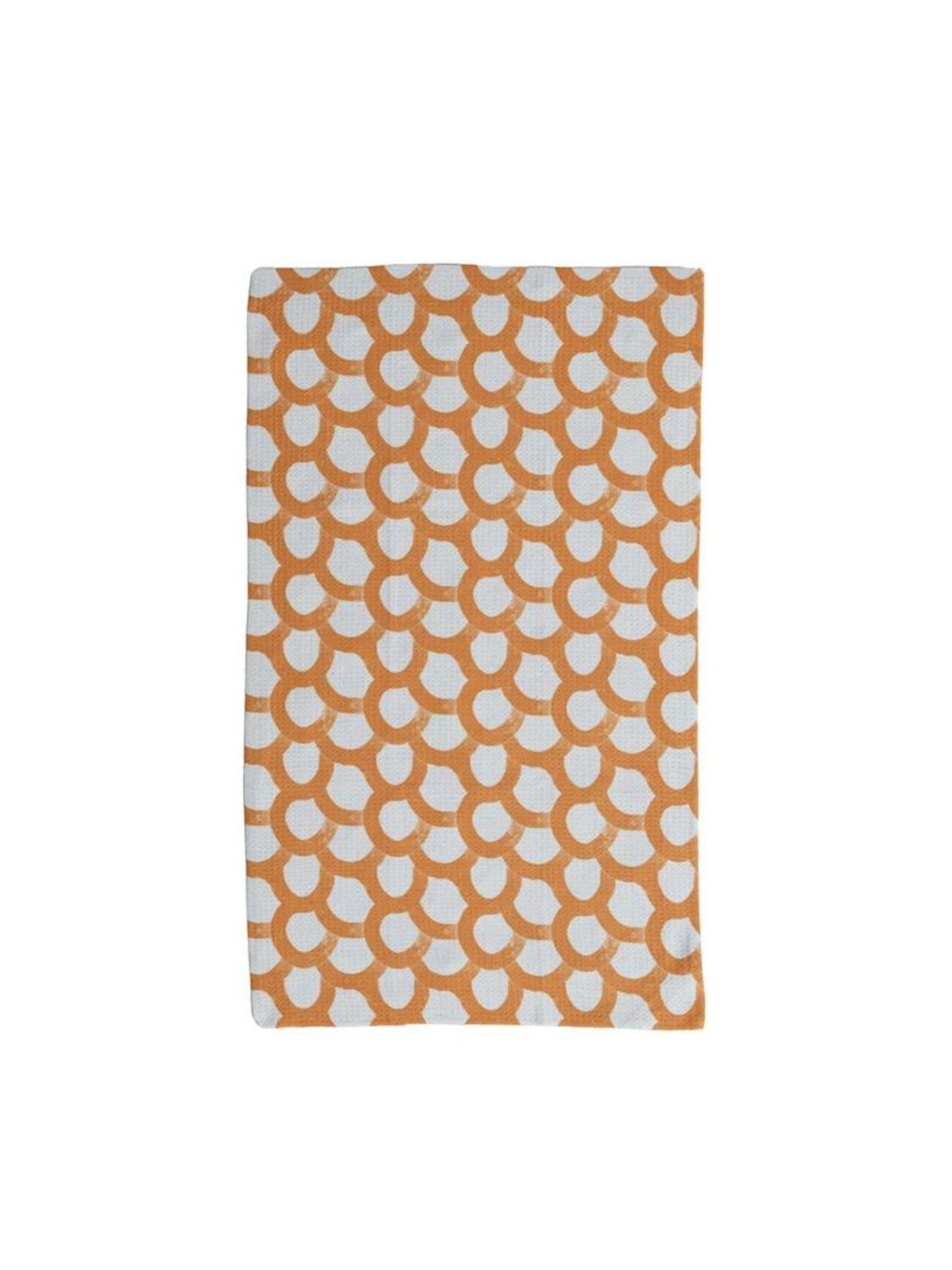 Recycled Microfibre Tea Towel w/ Organic Circles Pattern