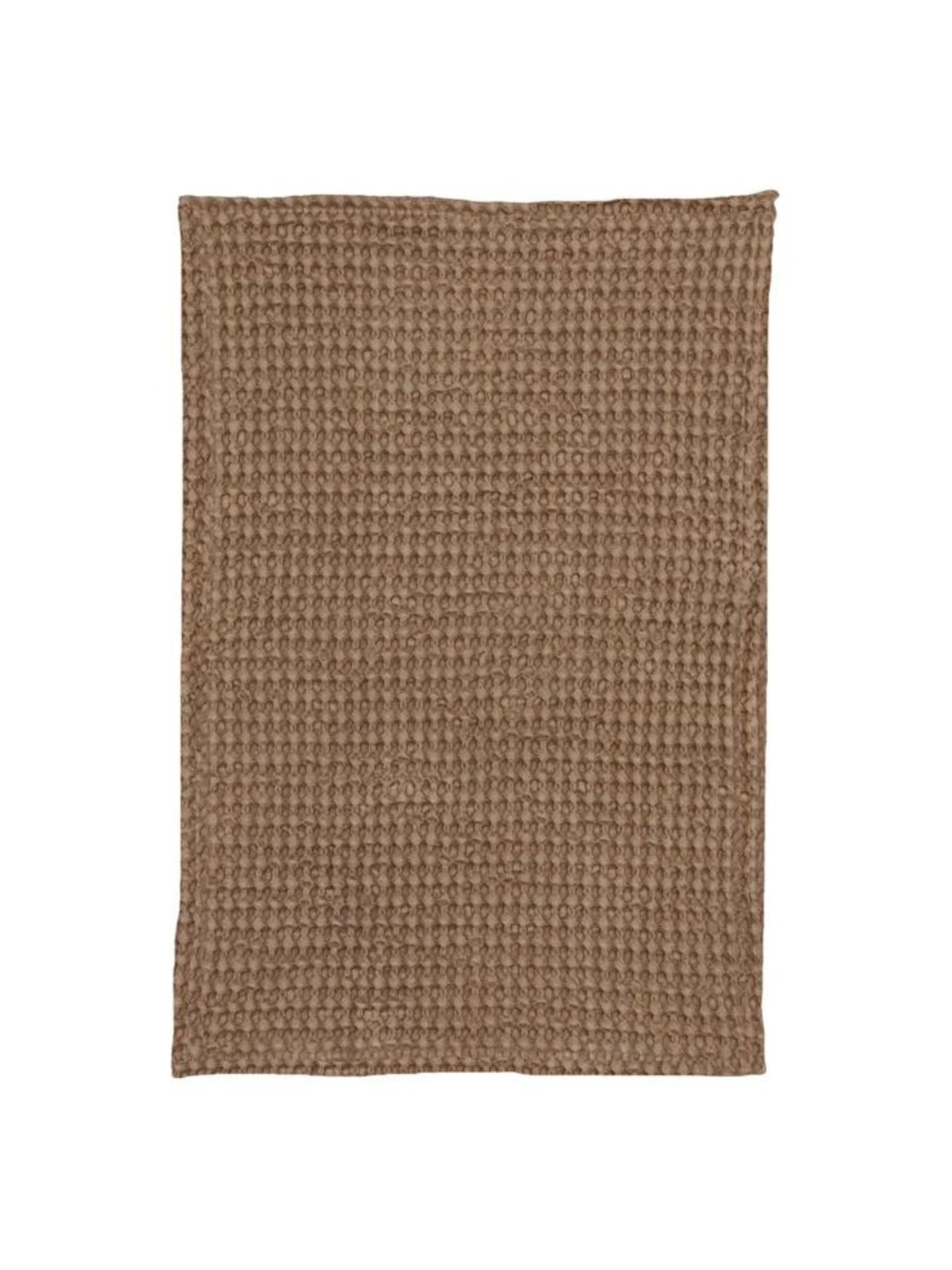 Stonewashed Cotton Waffle Weave Tea Towel