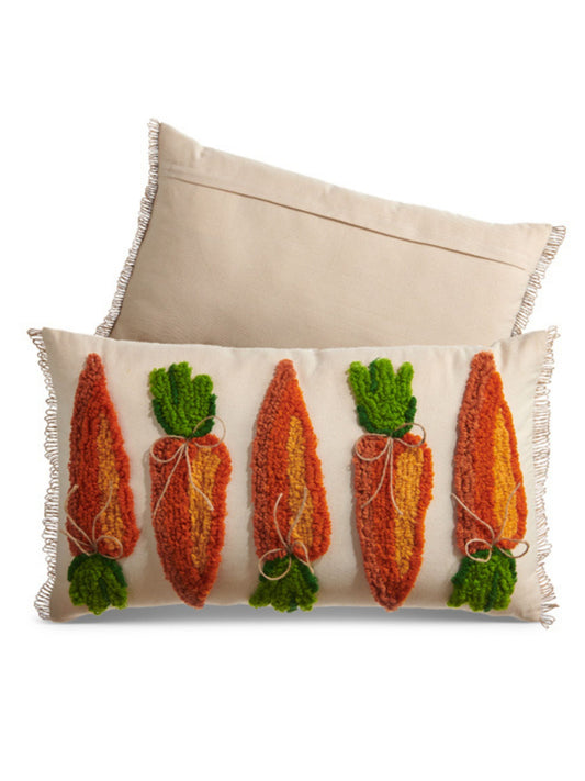 Carrot Lumbar Pillow