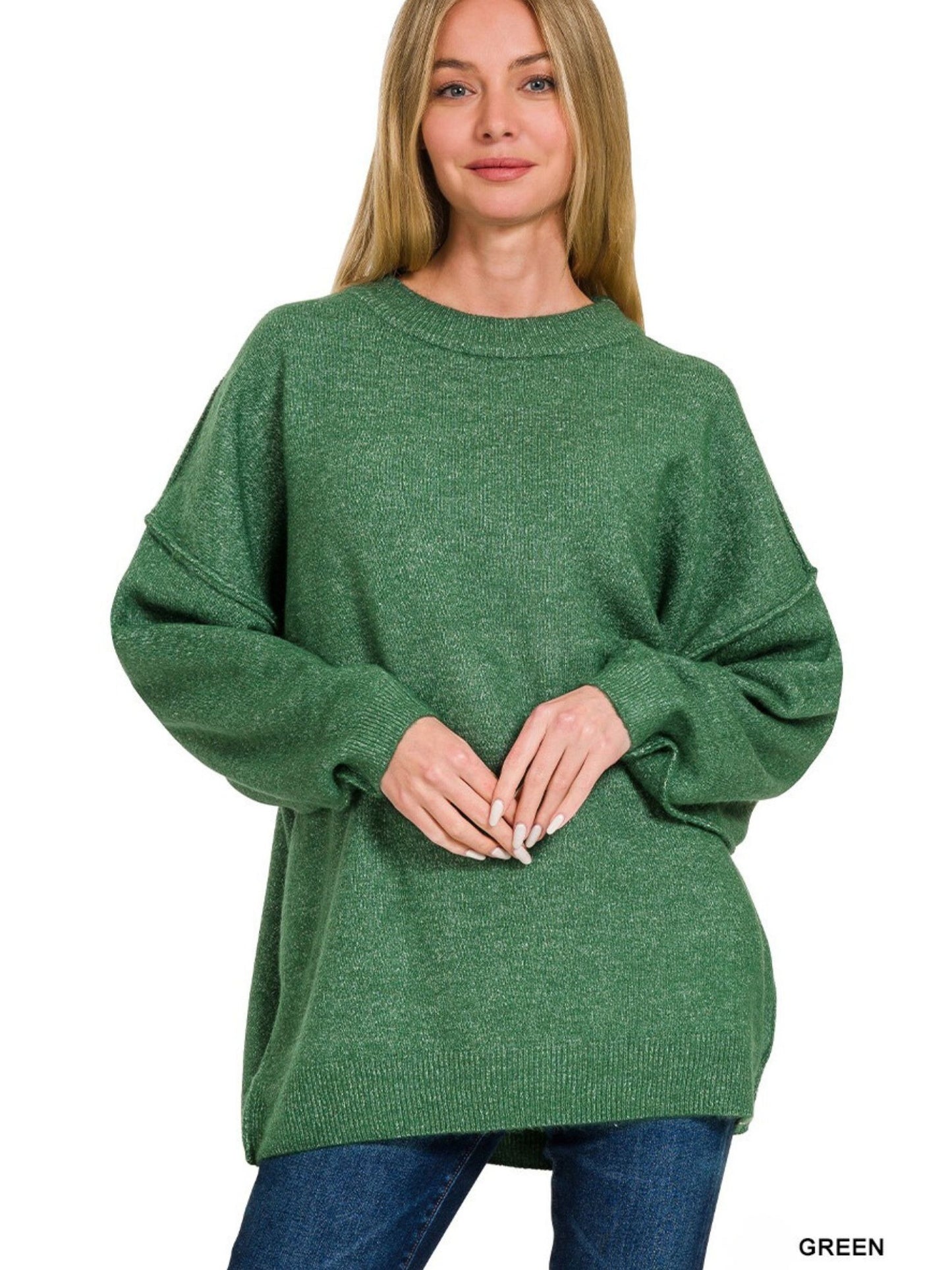 Oversized Melange Sweater