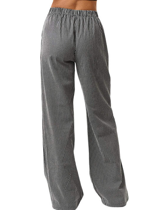 Lenny Stripe Drawstring Pants